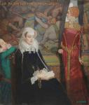 Mary Queen of Scots at Fotheringhay, c.1929 (tempera on canvas)