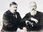 Photograph of Glazunov and Rimsky-Korsakov (b/w photo)