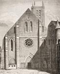 Abbey of Sainte Genevieve, Paris, from 'Le Moyen Age et La Renaissance' by Paul Lacroix (1806-84) published 1847 (litho)