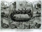 The Fifteenth Amendment, signed by President Ulysses S. Grant (1822-85) March 1870 (litho) (b&w photo)