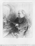 Henri Bonaventure Monnier (litho) (b/w photo)