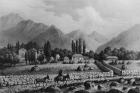 Guanta (Valle de Coquimbo), from 'Historia de Chile', 1854 (litho) (b/w photo)