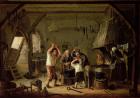 Interior of a Blacksmith