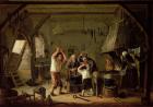 Interior of a Blacksmith