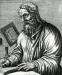 Flavus the Grammarian, 16th Century (engraving)