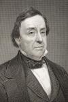 Lewis Cass, from 'Gallery of Historical Portraits', published c.1880 (litho)