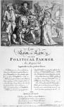 The Lyon in Love, or A Political Farmer, 1738 (engraving)