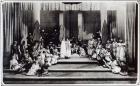 First stage performance in England of Handel's Oratorio "Semele". 1925 (b/w photo)