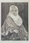 'La Favorita'- Woman with a Veil (engraving)