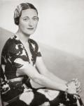 Wallis Simpson, previously Wallis Spencer, later the Duchess of Windsor, 1896 - 1986. From Edward VIII His Life and Reign.