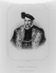 Portrait of Henry Fitzalan, 12th Earl of Arundel (c.1512-1580) from 'Lodge's British Portraits', 1823 (engraving) (b/w photo)