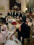 The Soiree, c.1880 (oil on canvas)