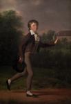 Running boy. Marcus Holst von Schmidten, 1802 (oil on canvas)