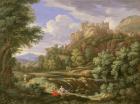 Classical Landscape, 1717 (bodycolour and gum with white over graphite on vellum)