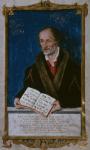 Portrait of Philipp Melanchthon (vellum)