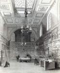 Library of the House of Lords, from 'The Illustrated London News', 22nd March 1845 (engraving)