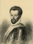 Henri II of Bourbon (1588-1646) Prince of Conde (litho)