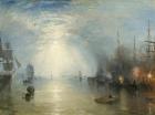 Keelmen Heaving in Coals by Moonlight, 1835 (oil on canvas)