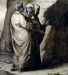 The Holy Women at the Tomb (oil on panel)