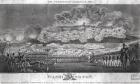 Representation of the Capture of the City of Washington by the British forces, August 24th 1814, from 'The Stationer's Almanack', pub. by I. Ryland, 1815 (engraving) (b&w photo)