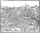 View of Rome, from 'Supplementum chronicarum', edition published in 1490 (woodcut)