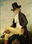 Portrait of Pierre Seriziat (1757-1847) the artist's brother-in-law, 1795 (oil on panel)