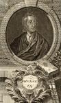 John Locke (1632-1704) from 'The Gallery of Portraits', published 1833 (engraving)