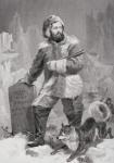 Elisha Kent Kane, 1820 to 1857. American physician and Arctic explorer. From painting by Alonzo Chappel