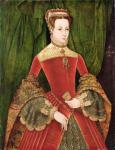 Portrait of a Woman, aged 16, previously identified as Mary Fitzalan, Duchess of Norfolk, 1565 (oil on panel)