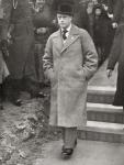 King Edward VIII visiting South Wales to inspect the Pen-y-garn Housing Estate in 1936. From Edward VIII His Life and Reign.