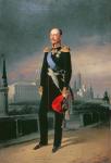 Portrait of Emperor Alexander II (1818-81), 1856 (oil on canvas)