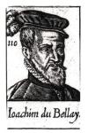 Portrait of Joachim du Bellay (1522-60) (engraving) (b/w photo)