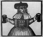 Elinour Rummin, purveyor of Pimlico Ale, c.1609 (woodcut)