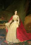 Empress Elizabeth (1837-98) of Bavaria (oil on canvas)