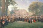 Reception of the Mayors of France at the Elysee Palace, 22nd September 1900, 1904 (oil on canvas)