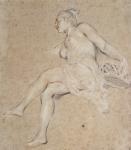 Flora, c.1716 (chalk on paper)