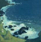 Seaside (oil on canvas)
