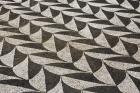 Mosaic floor in the Terme di Caracalla, or Baths of Caracalla dating from the 3rd century AD, Rome, Italy (photo)