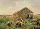 Rest during Haying, 1861 (oil on canvas)