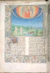 Earthly Paradise, from a Book on the Seven Ages of the World (vellum)