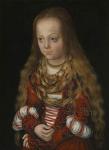A Princess of Saxony, c.1517 (oil on panel)