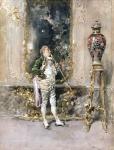The Rare Vase, 1870 (w/c on paper)