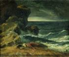 The Storm or The Wreck (oil on canvas)