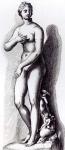 Venus Aphrodite, c.1653 (etching) (b/w photo)