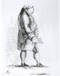 Lord North (1732-92) (engraving) (b/w photo)