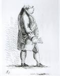 Lord North (1732-92) (engraving) (b/w photo)