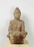 Ibo statue of a Woman with a Child (wood)