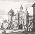 The Great Chatelet of Paris, after a copper engraving by Merian in 'Zellers Topographia Galliae', from 'Le Moyen Age et la Renaissance' by Paul Lacroix (1806-84) published 1847 (litho)