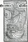 Drawing of the Santa Maria, 1493 (woodcut)