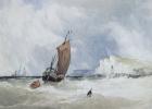 The Pilot Boat off Fecamp, Normandy